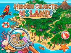 Jwèt Hidden Objects Island sou entènèt