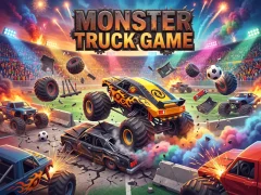 Jwèt Monster Truck Game sou entènèt