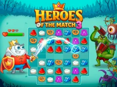 Jwèt Heroes of the match 3 sou entènèt