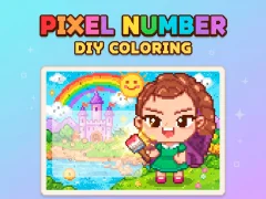 Jwèt Pixel Number  DIY Coloring sou entènèt