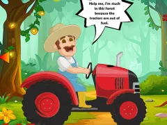 Jwèt Fill Fuel In Farmer Tractor sou entènèt