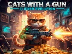Jwèt Cats with a Gun Clicker Evolution sou entènèt