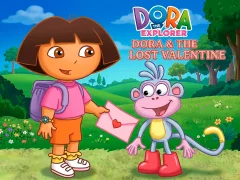 Jwèt Dora The explorer Dora & The Lost Valentine sou entènèt