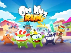 Jwèt Om Nom Run sou entènèt