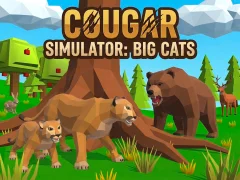 Jwèt Cougar Simulator: Big Cats sou entènèt
