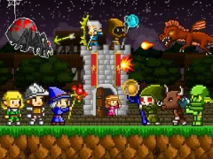 Jwèt Mini Guardians: Castle Defense sou entènèt