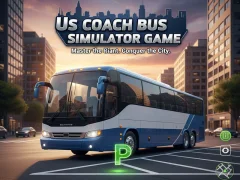 Jwèt US Coach Bus Simulator Game sou entènèt