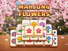 Jwèt Mahjong Flowers sou entènèt