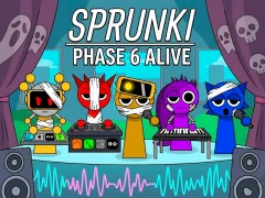 Jwèt Sprunki Phase 6 Alive sou entènèt