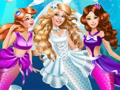 Jwèt Mermaid Doll Wedding sou entènèt