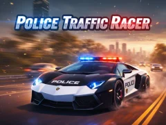 Jwèt Police Traffic Racer sou entènèt