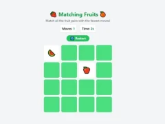 Jwèt Matching Fruits sou entènèt