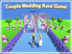 Jwèt Couple Wedding Race Game sou entènèt