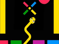 Jwèt Color Slither Snake sou entènèt