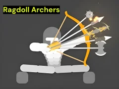 Jwèt Ragdoll Archers sou entènèt