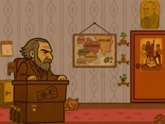 Jwèt Dictator Simulator: 1984 sou entènèt