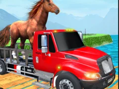 Jwèt Farm Animal Transport Truck sou entènèt