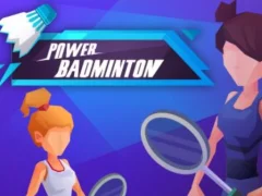Jwèt Power badminton sou entènèt