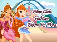 Jwèt Winx Club Fashion: Bloom vs Flora sou entènèt