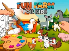 Jwèt Fun Farm For Kids sou entènèt