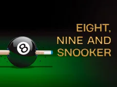 Jwèt Nine, eight and snooker sou entènèt