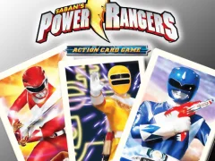 Jwèt Power Rangers Card Game sou entènèt