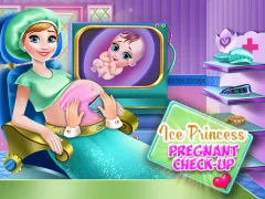 Jwèt Ice Princess Pregnant Check Up sou entènèt