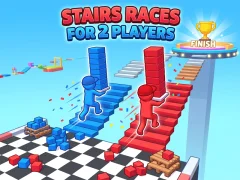 Jwèt Stairs Races For 2 Players sou entènèt