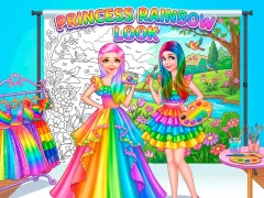 Jwèt Princess Rainbow Look sou entènèt
