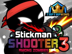 Jwèt Stickman Shooter 3 Among Monsters sou entènèt