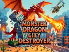 Jwèt Monster Dragon City Destroyer sou entènèt