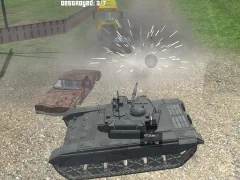 Jwèt Tank Shooting Simulator sou entènèt