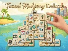 Jwèt Travel Mahjong Deluxe sou entènèt