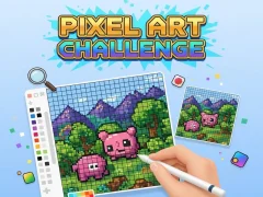 Jwèt Repeat Pixel Art sou entènèt