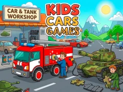 Jwèt Kids Cars Games sou entènèt