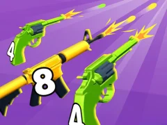 Jwèt Merge 2048 Gun Rush sou entènèt