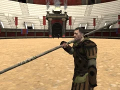 Jwèt Gladiator Simulator sou entènèt