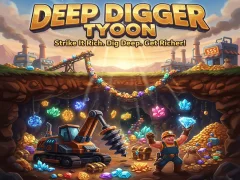 Jwèt Deep Digger Tycoon sou entènèt