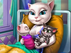 Jwèt Angela Twins Birth sou entènèt