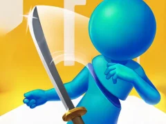 Jwèt Sword Play! Ninja Slice Runner sou entènèt