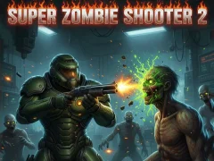 Jwèt Super Zombie Shooter 2 sou entènèt
