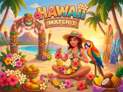 Jwèt Hawaii Match 3 sou entènèt