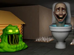 Jwèt Toilet Monster Attack Sim 3D sou entènèt