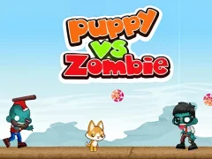 Jwèt Puppy vs Zombie sou entènèt