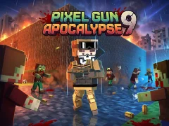 Jwèt Pixel gun apocalypse 9 sou entènèt