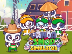 Jwèt Panda Shop Simulator sou entènèt