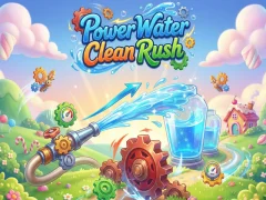 Jwèt Power Water Clean Rush sou entènèt