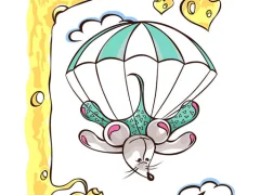 Jwèt Cute Animals Sky Fall sou entènèt