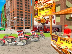 Jwèt Pizza Delivery Boy Simulation sou entènèt
