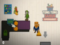 Jwèt Tung Tung Sahur Supermarket sou entènèt
